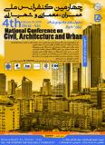فراخوان مقاله چهارمین کنفرانس ملی عمران ، معماری و شهرسازی